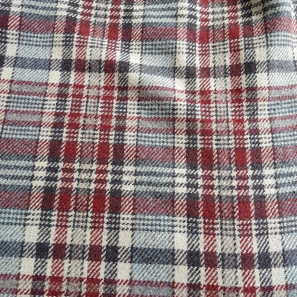 Vintage Plaid High-waisted Midi Skirt Suburban Separates by County Miss - Picture 3 of 9